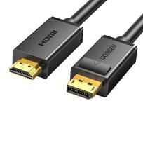 Ugreen DisplayPort to HDMI Adapter Cable juoda spalva/3 metrai spalvos
