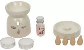 Home Styling Collection HAPO kvapioji deginimo žvakė + smilkalai, 9 vnt.