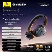 Baseus Inspire XH1 Over-Ear Active Noise Cancelling Bluetooth Headphones