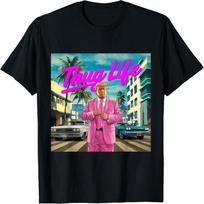 Donald Trump Thug Life, Republican Gifts, Election 2024 T-Shirt S juoda