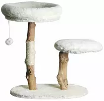 „Nordic Paws“ – draskyklė „Wildwood 2“ – balta – 40 x 60 x 68 cm