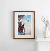 Letistitch Kryželiu siuvinėjimo rinkinys "Hearts Over Kings" 29 x 43 cm SLETIL9961