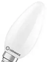 Ledvance 3,4W LED lemputė CLASSIC B, E14, matinės baltos sp., 320°, 2700K, dimeriuojama