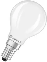 Ledvance 3,4W LED lemputė CLASSIC P, E14, matinės baltos sp., 320°, 2700K, dimeriuojama