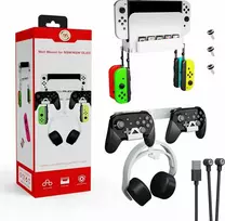 jys Laikiklis prie sienos tvirtinamas laikiklis, skirtas „Nintendo Switch“ / „Switch Oled“ / „Switch Lite“ / „NS252“