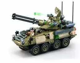 Sluban konstruktorius – karinis šarvuotis Stryker ADS, 320 det., 6+ (18,3 cm)