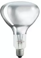 Philips infraraudonųjų spindulių lempa BR125 IR 375W E27 230-250V CL