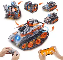 Konstruktorius vaikams 5in1: robotas, mašina valdoma pulteliu. Edukaciniai žaislai, robotų rinkinys, inžinerinis konstruktorius.