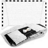 Futbolo vartų tinklas PRO 300x200x90 cm, atsarginis tinklas, vartų tinklas futbolui, treniruočių tinklas