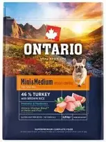 Ontario Mini & Medium Weight Control kalakutiena & Brown ryžiai 2,25kg