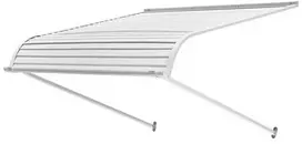 Aliuminio stogelis durims, langams 1016 x 1066 mm, terasai, lietaus apsauga, pastogė