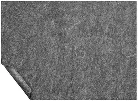 Poliesterinis kilimėlio pagrindas 2240x3060 mm, neslystantis, 12 mm storio, pilkas, kilimui, apsauginis paklotas, grindų apsauga