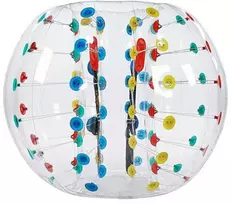 Pripučiami buferiniai kamuoliai, 1.5m PVC kūno sumo zorb kamuolys lauko žaidimams, žmogaus žiurkėno kamuolys, pripučiamas burbulinis kamuolys
