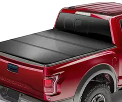 Tri-Fold dangtis Toyota Tacoma, pikapui, su LED, aliuminis, 2016-2023 m., neperšlampamas, bagažinės uždangalas, krovinių skyriaus danga