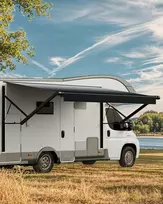 20' RV Pakeitimo Elektrinė Markizė, DC12V Priekabos Markizė Kempingui, Vandeniui Atsparus RV Pavėsis