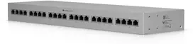Šakotuvas Ubiquiti UACC-ETH-SP-Panel-24, 600 V, 10Gbit/s, Pilkas, SGCC, 1U, 2kg