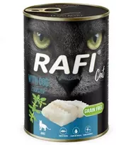 Dolina Noteci Drėgnas Kačių Maistas - RAFI Cat Adult Cod Grain-Free 400g