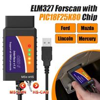 FORscan ELM 327 OBD2 Diagnostic Scanner USB V1.5 HS/MS CAN Switch For Ford Vehicles Code Reader juoda