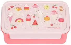 A Little Lovely Bento vaikiška priešpiečių dėžutė ‘Ledai’