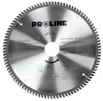 Pjūklo diskas Proline D210x30mm 100 dantų