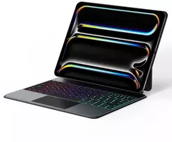Dėklas su klaviatūra Dux Ducis (MK series) skirtas Apple iPad Pro 13″ (2024) – juodos spalvos