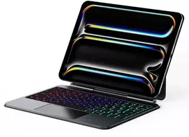 Dėklas su klaviatūra Dux Ducis (MK series) skirtas Apple iPad Pro 11″ (2024) – juodos spalvos