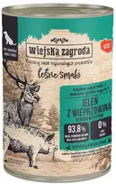 Šunų Maistas - Wiejska Zagroda Elnienos su Kiauliena Šlapias 400g Be Glitimo