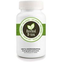 Herbal D-tox Chirette verte ~ Andrographis - 100 gélules x 500 mg