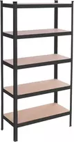 Metalinė lentynėlė Springos 150 x 75 x 30 cm, 5 lentynos, 675 kg apkrova