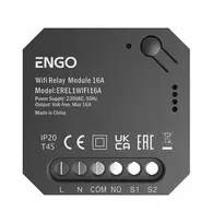 Engo EREL-16WiFi - Smart Relay - Inteligentny przekaźnik WiFi, do systemu ENGO Smart, 1x16A, NO-COM