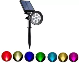 LED sodo kryptinis šviestuvas