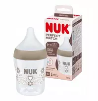 NUK buteliukas PP 150ml PM SIL SM SERCA10743092 1/6