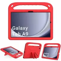 Strado „FunColor“ dėklas, skirtas „Samsung Galaxy Tab A9 8.7“ (raudonas)