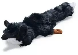 Beeztees pliušinis žaislas šuniui juoda lapė 30 cm