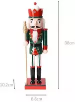 Home Styling Collection Spragtukas, pušies medžio figūrėlė, 38 cm