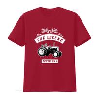 Traktoriaus Zetor 25 A Klasikinis Spausdintas Marškinėliai vintage Skalbtas Patogus Viršus Kasdieniam Dėvėjimui Šiek tiek Unisex Universalus homme S