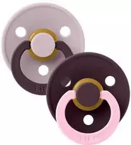 BIBS čiulptukų rinkinys 2 dydis (6 - 18 mėn.) Fusion Dusky Lilac Plum Mix