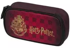 BAAGL Školní penál etue Harry Potter Bradavice vínový