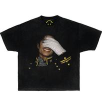 Michael Jackson MJ Pirštinė Vintažinis Dėžutės Formos Marškinėliai oversized marškinėliai streetwear y2k S