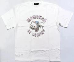 Momonga Big T-shirt MOMONGA IS COMING White M size Chiikawa (2023) XL