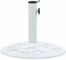 Lauko skėčio pagrindas, baltos spalvos, 9kg, 40cm, ketus