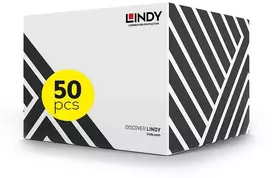 Tinklo Kabelis - LINDY Cat.5e U/UTP Tinklo Kabelis, RJ45, M/M, 100MHz, CCA, 2 m, Pilkas, 50 vnt.