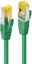 Tinklo Kabelis - LINDY RJ45 S/FTP LSZH Tinklo Kabelis, Cat.6A Kištukas, Cat.7 Neapdirbtas Kabelis, 30 m, Žalias