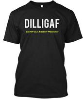 GOAM DILLIGAF Marškinėliai Pagaminta JAV Dydis S iki 5XL 4XL