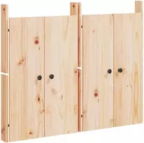 Lauko virtuvės durelės, 2vnt., 50x9x82cm, pušies masyvas