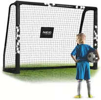 Futbolo vartai 180x120x60 cm, su plieniniu rėmu, lengvas surinkimas, futbolo vartai, sodo futbolo vartai