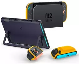 „Spigen Nano Pop“, mėlynių ir tamsiai mėlynas – „Nintendo Switch 2“