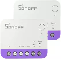 Sonoff MINI-RBS išmanusis WiFi mini roletų jungiklis (2 vnt.)