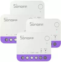 Sonoff MINI-RBS išmanusis mini žaliuzių jungiklis su WiFi (4 vnt.)
