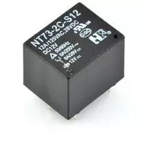 Oem Relė NT73-2C-S12 - 12V ritė, 2x 12A/125VAC kontaktai
